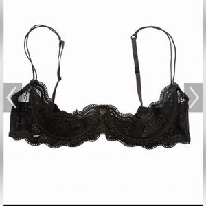 Shirley of Hollywood Pink Lace Bra